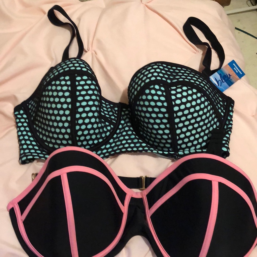 Two rue21 bikini tops